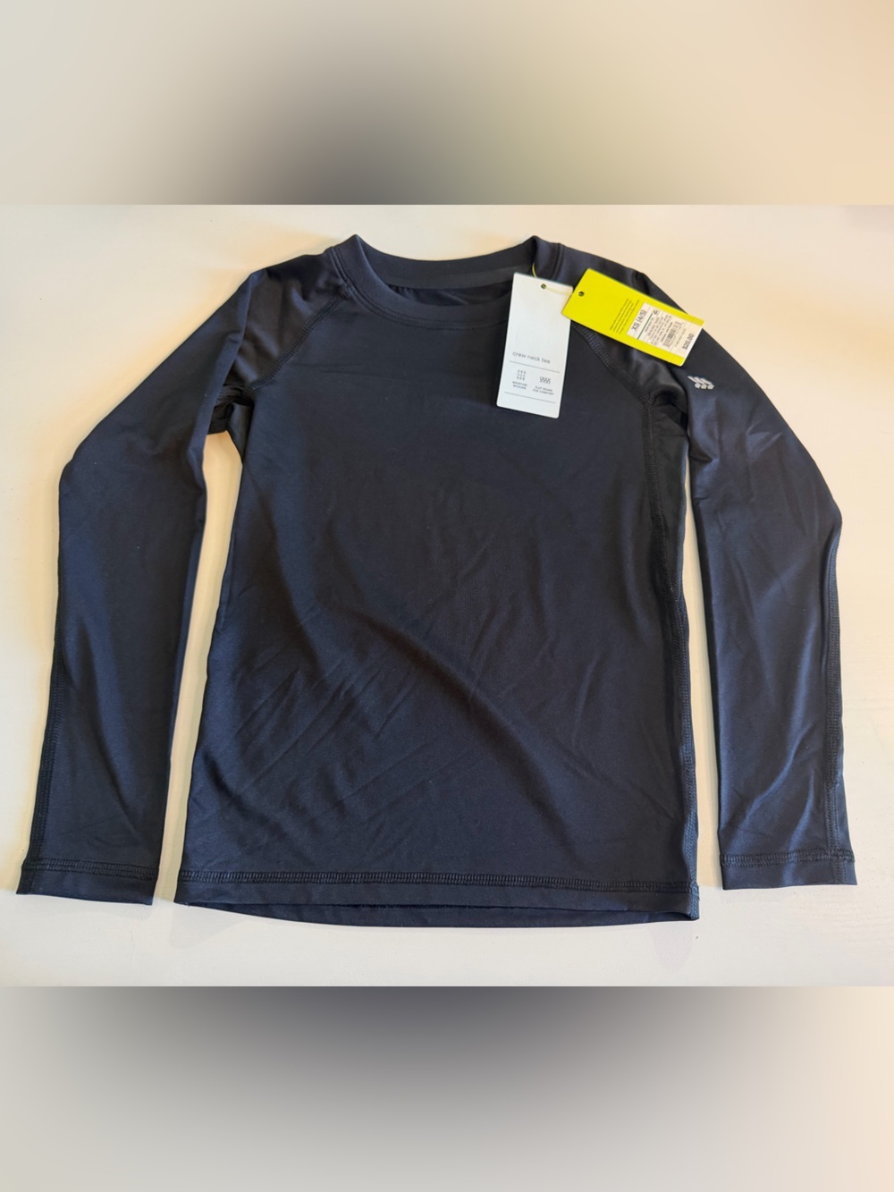 all in motion Black Crew Neck Athletic Tee - Picture 1 of 4
